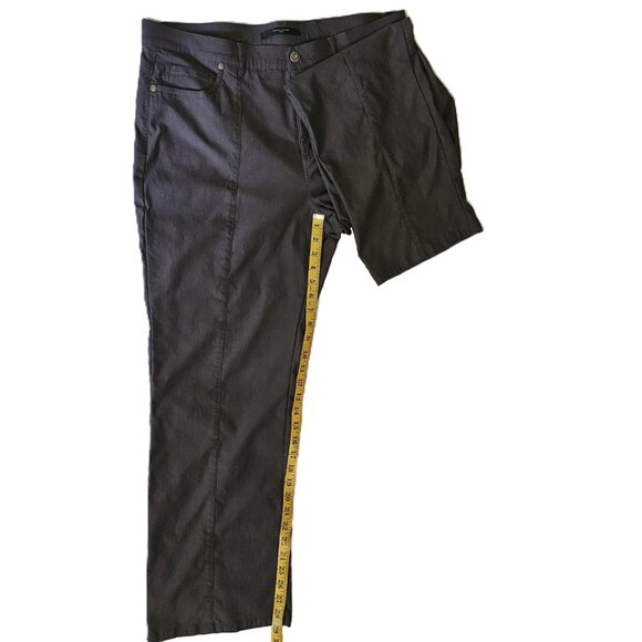 SIMON CHANG Grey Straight Leg Trouser Size 18P - Picture 4 of 10